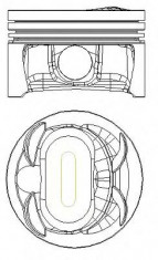 Piston SEAT ALHAMBRA 1.4 TSI - NURAL 87-433900-00 foto