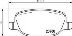 placute frana LANCIA THESIS 3.0 V6 - HELLA 8DB 355 018-771 foto