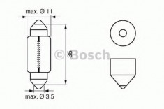 Bec incandescent - BOSCH 1 987 302 507 foto