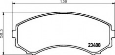 placute frana MITSUBISHI PAJERO/SHOGUN 3.2 DI-D - HELLA 8DB 355 009-461 foto