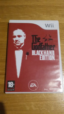 Wii The godfather Blackhand edition - joc original PAL by WADDER foto