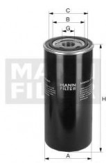 Filtru, sistem hidraulic primar INTERNATIONAL HARV. Maxxum 5120 A - MANN-FILTER W 1245/3 x foto