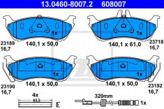 placute frana MERCEDES-BENZ M-CLASS ML 320 - ATE 13.0460-8007.2 foto