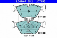 placute frana BMW X3 xDrive 20 d - ATE 13.0470-7155.2 foto