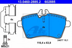 placute frana MERCEDES-BENZ A-CLASS A 150 - ATE 13.0460-2885.2 foto