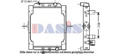 Radiator, racire motor RENAULT TRUCKS Kerax 370.18 - AKS DASIS 390036N foto