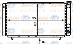 Radiator, racire motor RENAULT 18 limuzina 2.1 Diesel - HELLA 8MK 376 715-511 foto