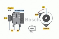 Generator / Alternator PORSCHE 911 3.6 GT2 RS - BOSCH 0 124 525 107 foto