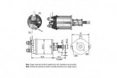 Solenoid, electromotor - ERA 227555 foto