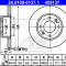 Disc frana CITROEN XSARA PICASSO 1.8 16V - ATE 24.0109-0137.1