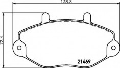 placute frana FORD TRANSIT bus 2.5 DI - HELLA 8DB 355 006-401 foto