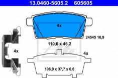 placute frana MAZDA CX-7 2.3 MZR DISI Turbo - ATE 13.0460-5605.2 foto