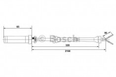 senzor,turatie roata VW LT Mk II bus 2.5 TDI - BOSCH 0 265 004 009 foto