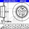 Disc frana MERCEDES-BENZ 190 limuzina E Evolution II 2.5 - ATE 24.0109-0103.1