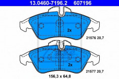 placute frana MERCEDES-BENZ SPRINTER 2-t bus 208 D - ATE 13.0460-7196.2 foto