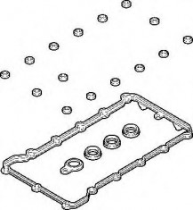 Set garnituri, Capac supape BMW 3 limuzina 318 is - ELRING 135.391 foto