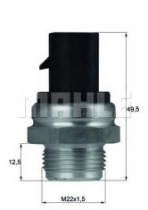 Comutator temperatura, ventilator radiator OPEL CORSA A TR 1.0 - BEHR TSW 13D foto