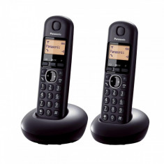 Telefon fara fir DECT Panasonic Twin KX-TG1612FXH cu 2 receptoare foto