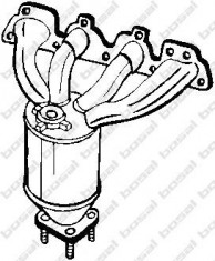 Catalizator OPEL ASTRA H 1.6 - BOSAL 090-560 foto