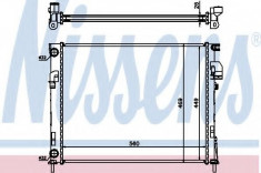 Radiator, racire motor OPEL VIVARO platou / sasiu 1.9 Di - NISSENS 63025A foto