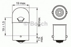 Bec incandescent - BOSCH 1 987 302 604 foto