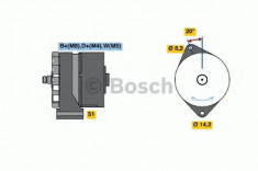 Generator / Alternator VOLVO FL 6 FL 608 - BOSCH 0 120 468 114 foto