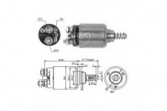 Solenoid, electromotor - ERA 227592 foto