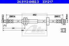 Furtun frana FIAT DUCATO caroserie 140 Natural Power - ATE 24.5112-0492.3 foto