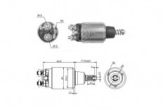 Solenoid, electromotor - ERA 227622 foto