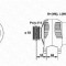 Generator / Alternator VOLVO V40 combi 1.9 TD - MAGNETI MARELLI 943354083010