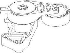 Intinzator curea, curea distributie AUDI A3 1.8 - TOPRAN 108 417 foto