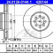 Disc frana MERCEDES-BENZ SPRINTER 5-t platou / sasiu 616 CDI - ATE 24.0126-0144.1