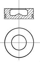 Piston FIAT DUCATO caroserie 2.3 JTD - NURAL 87-138006-00 foto