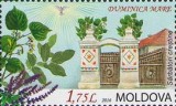 MOLDOVA 2016, Sarbatori crestine, Duminica Mare, Flora, serie neuzata, MNH, Nestampilat