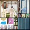 210x100 cm PERDEA MINUNE BLEU PLASA ANTI INSECTE TANTARI MUSTE MAGIC MESH DUBLA