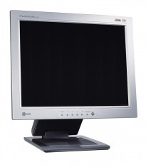 Monitor LG Flatron L1510B, LCD, 15 inch, 1024 x 768, VGA, Grad A-, Fara Picior foto