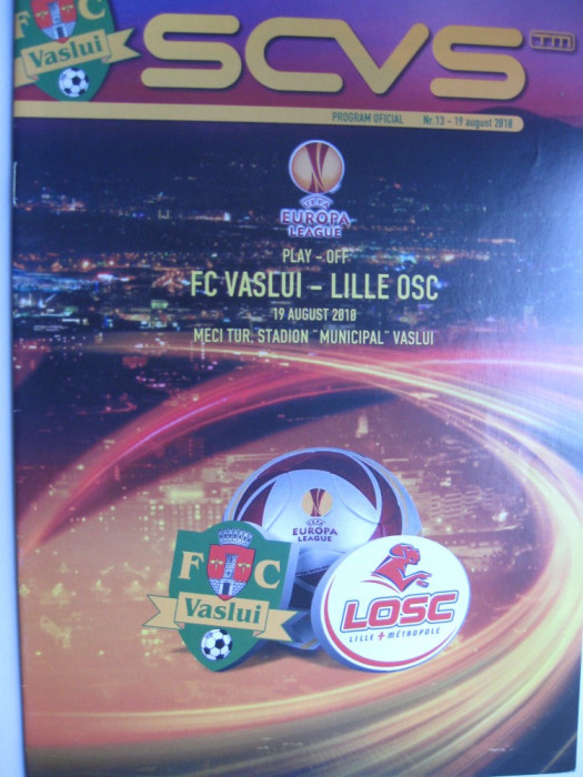 FC Vaslui - Lille OSC (19 august 2010)