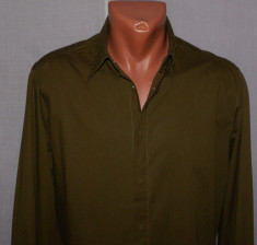 Camasa barbati HUGO BOSS Red Label culoarea olive verde marimea S/M LAS VEGAS foto