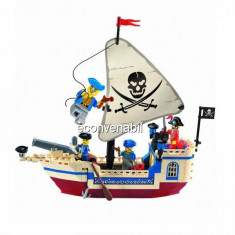 Joc tip Lego Corabie Pirati Pearl Enlighten 304 cu 188 Piese foto