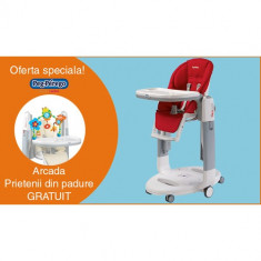 Scaun De Masa 3 in 1 Tatamia + Arcada Jucarii PROMO Fragola foto