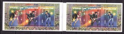 Suedia 1991 muzica pop MI 1685-1687 carnet MNH w34 foto
