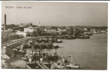 @ carte postala (ilustrata)-TULCEA -Vedere din port, Necirculata, Fotografie
