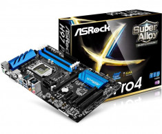 Placa de baza ASROCK Socket LGA1150, H97 PRO4, Intel H97, 4*DDR3 1600/1333/1066, VGA/DVI/HDMI, 1*PCIEx3.0/3*PCIEx1/2*PCI, 6*SATA3 (RAID), bulk foto