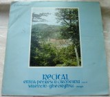 LP: RECITAL EMILIA PETRESCU-CIRONEANU/VALENTIN GHEORGHIU (prima editie, ECE-019)