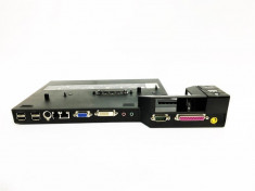 Docking Station IBM Lenovo Docking Station Type 2504 42W4633 2504-10U T60 R60 T61, Fara Cheie, Contine Incarcator foto