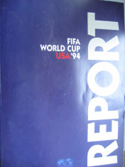 Carte sport, fotbal, Cupa Mondiala SUA 1994, 306 pagini, color, limba engleza foto