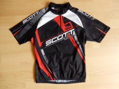 Tricou ciclism Scott Race Concept; marime pentru 152 cm, vezi dimensiuni; ca nou foto