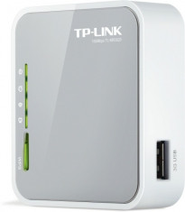 ROUTER TP-LINK model: TL-MR3020 WIRELESS PORTURI: 1 x RJ-45 10/100 foto