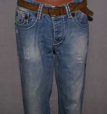 Blugi barbati TRUE RELIGION marimea W33 albastri foto