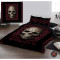 Set lenjerie de pat din bumbac Oriental Skull 220x230
